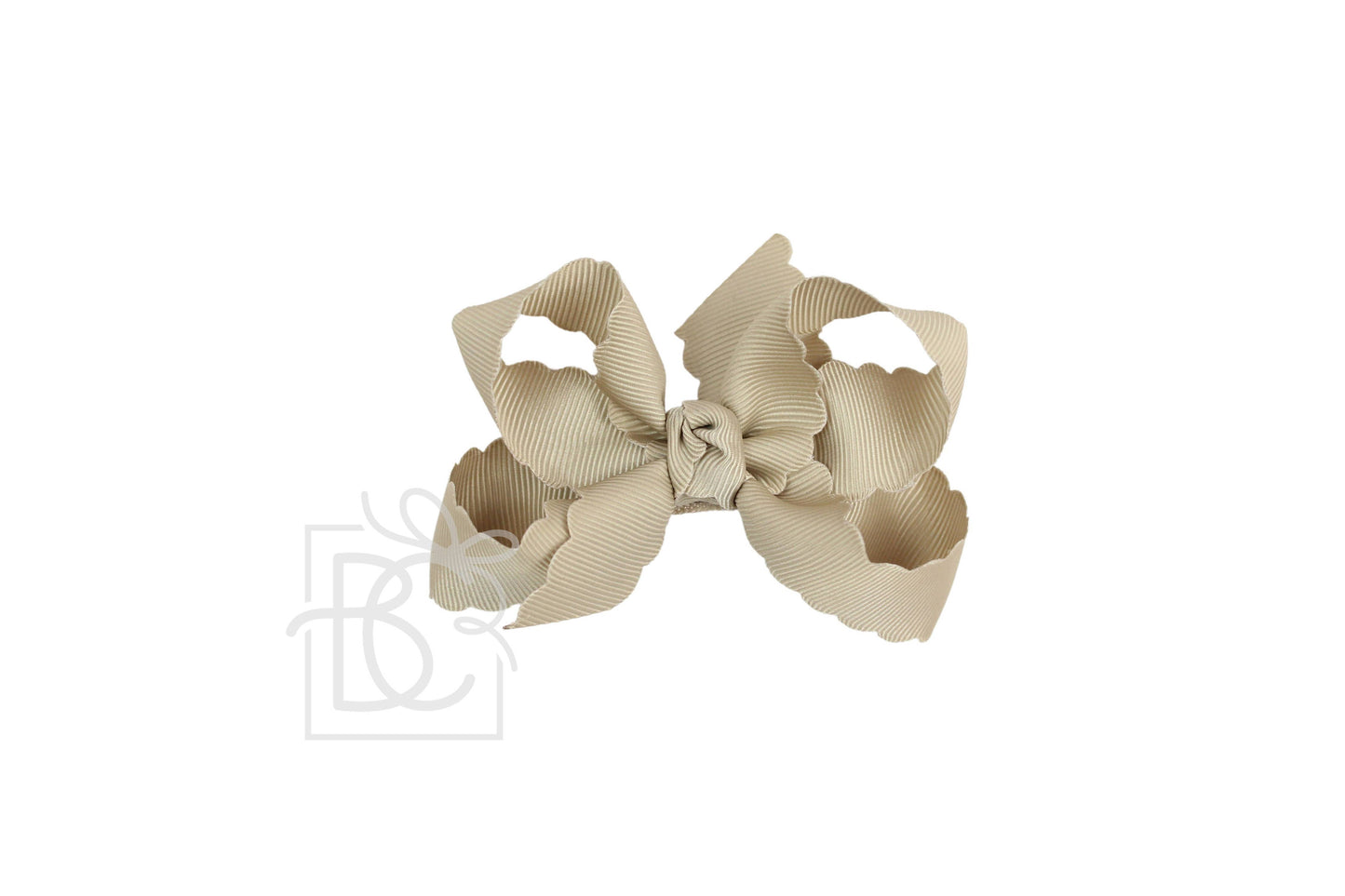 SCALLOPED EDGE BOW