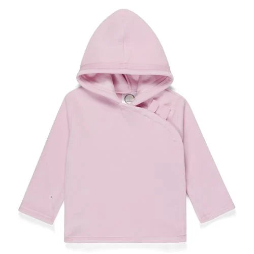 Velcro tab fleece coat