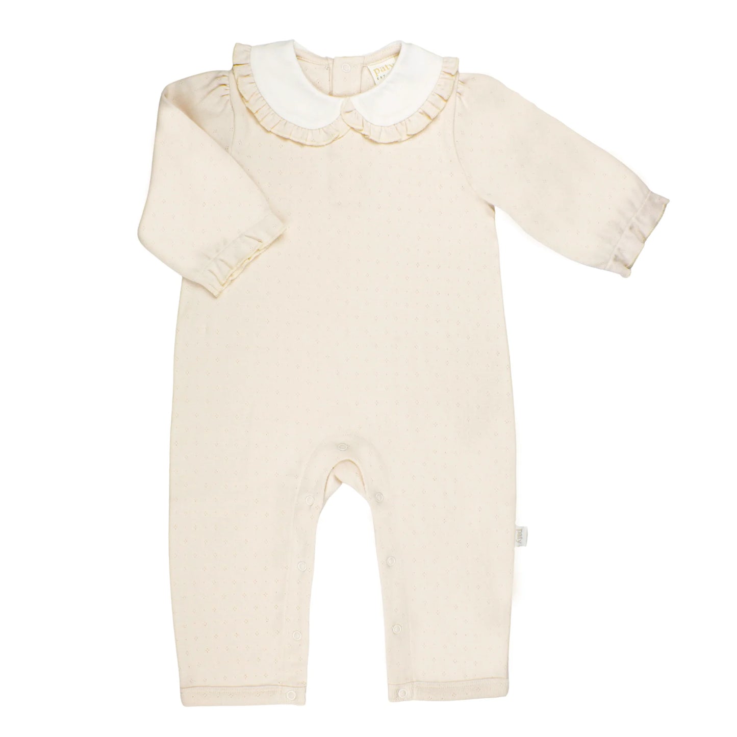 Paty Pointelle knit romper