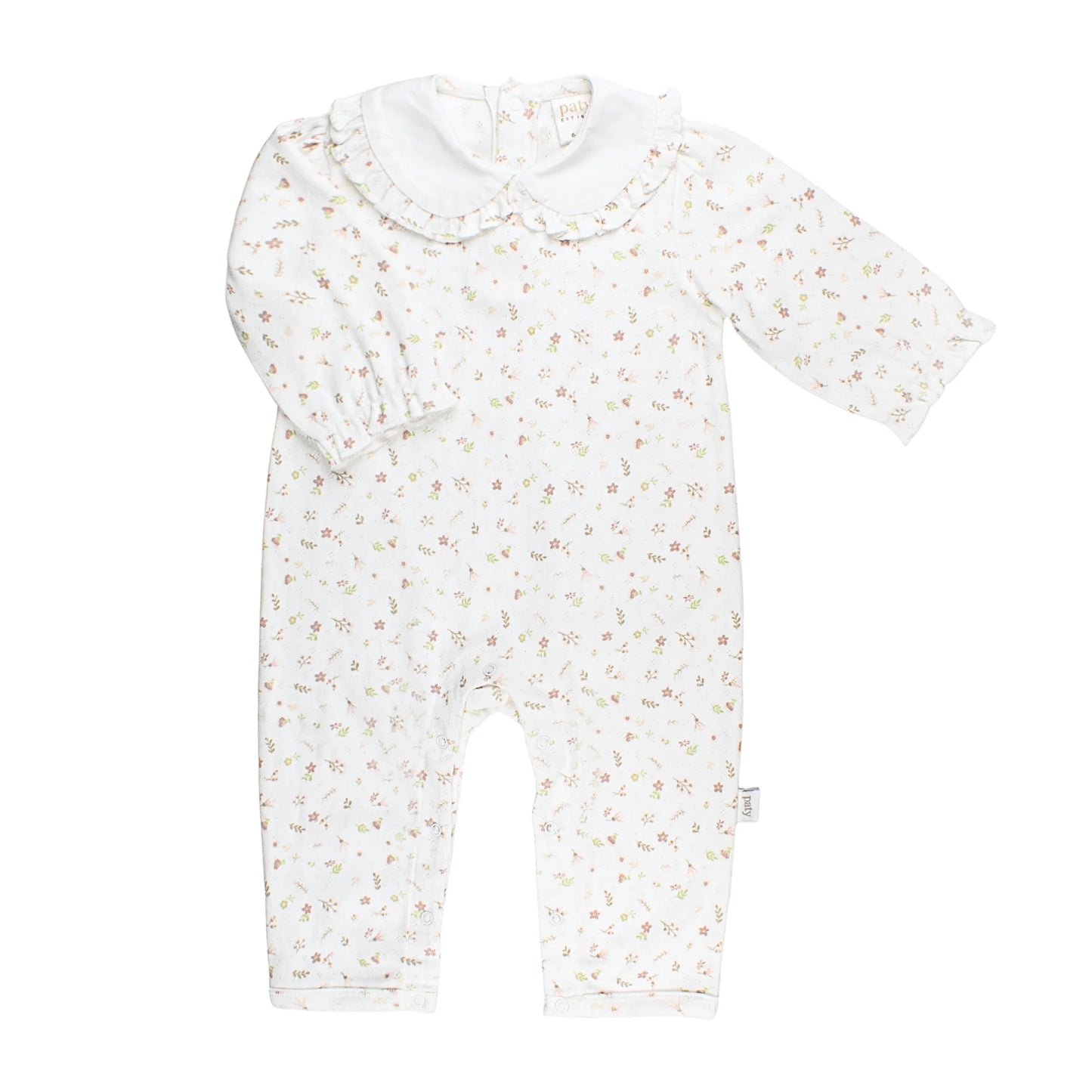 Paty Pointelle knit romper