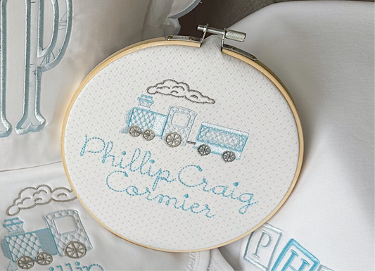 Newborn announcement card