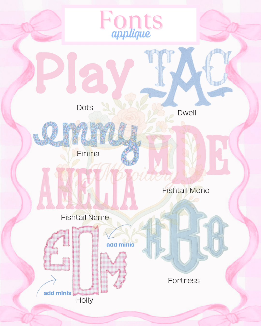 Scalloped nursery pillow