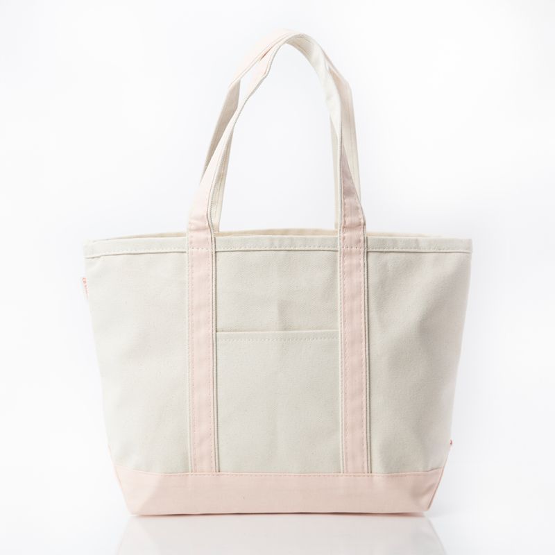 Light pink canvas tote
