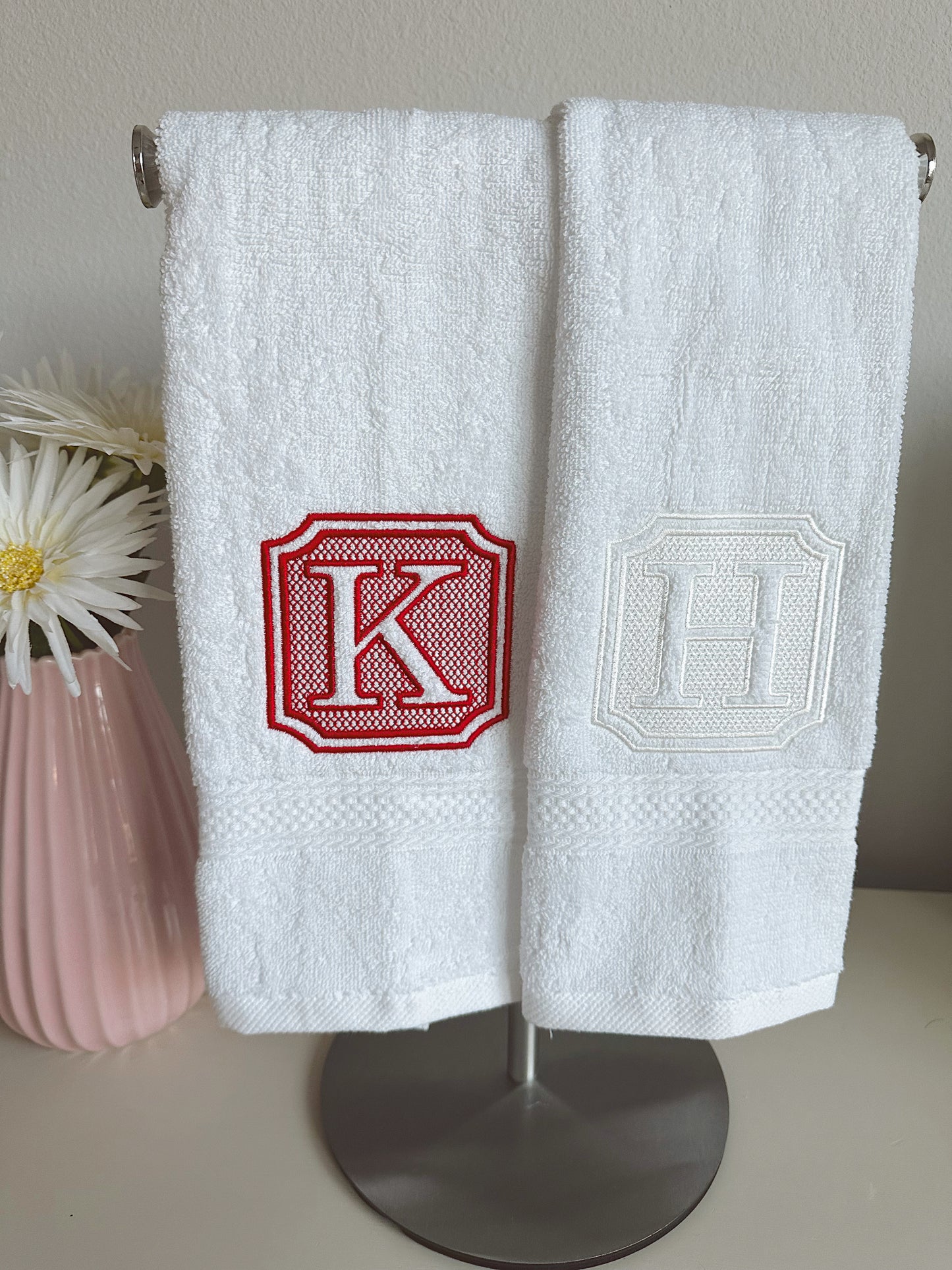 The Embossed Hand Towel