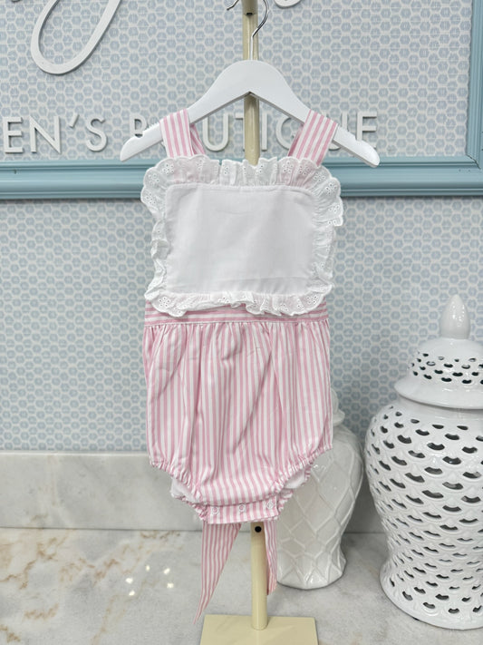 The Summer Stripe Bubble - Pink