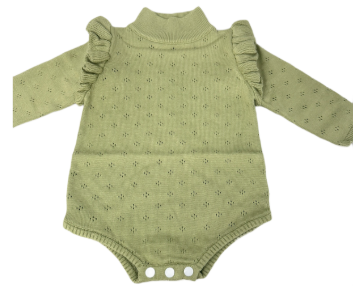 Hampton James Pointelle Knit Bubble
