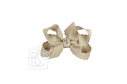 SCALLOPED EDGE BOW