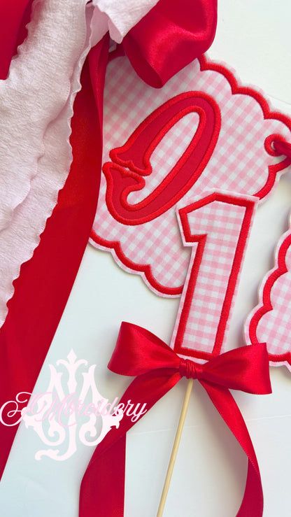 Birthday cake topper