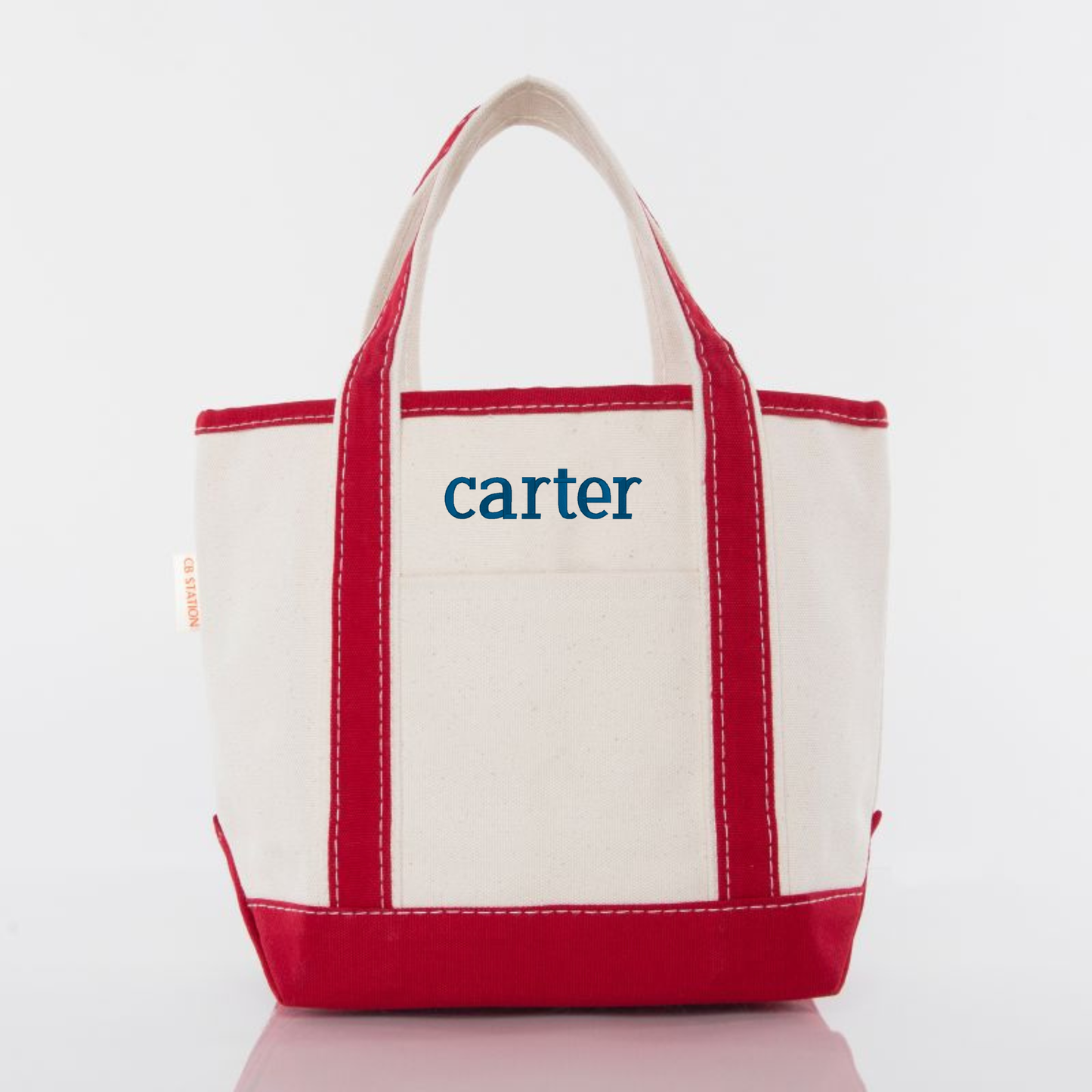 Valentine Mini Canvas Tote - boy