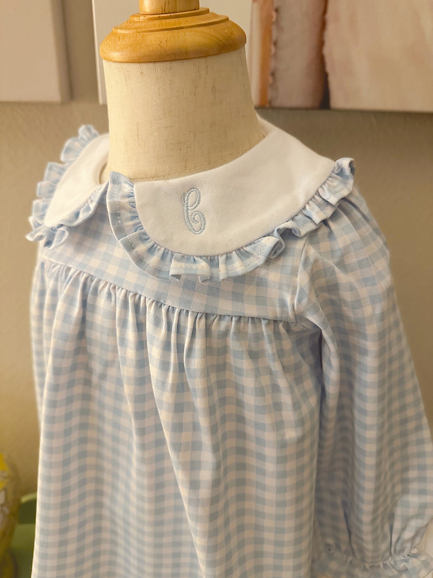 Catherine diaper set - light blue
