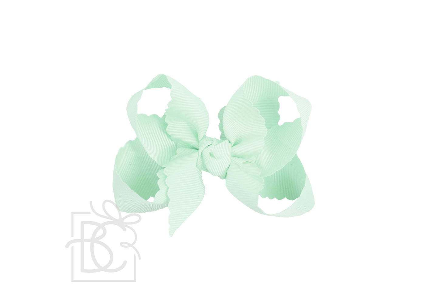 SCALLOPED EDGE BOW