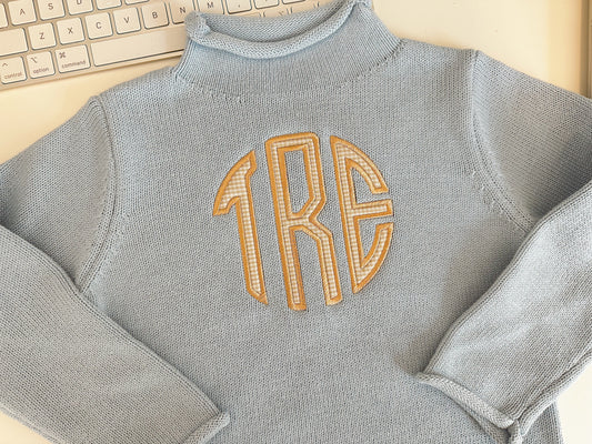 Solid rollneck sweater