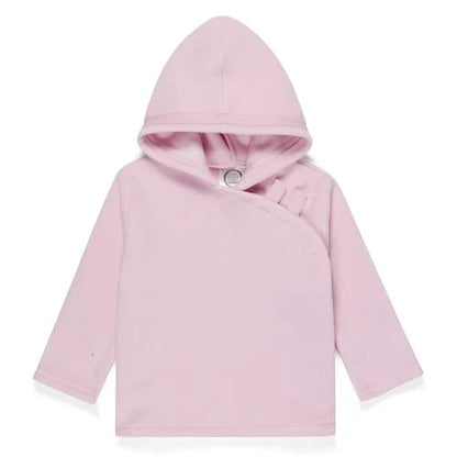 Velcro tab fleece coat