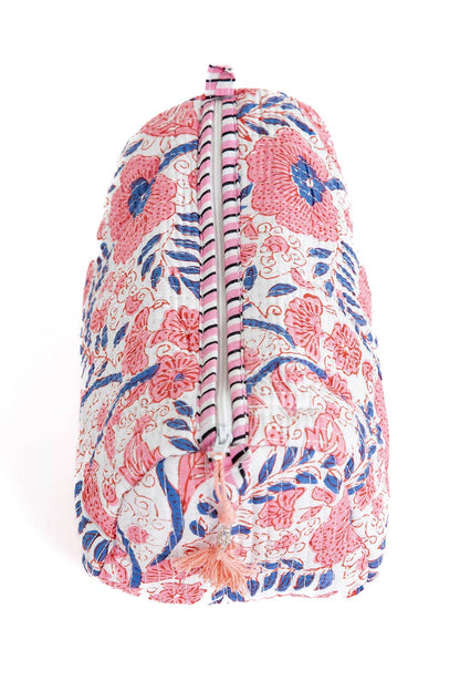 Floral Quilted Bag for Embroidery