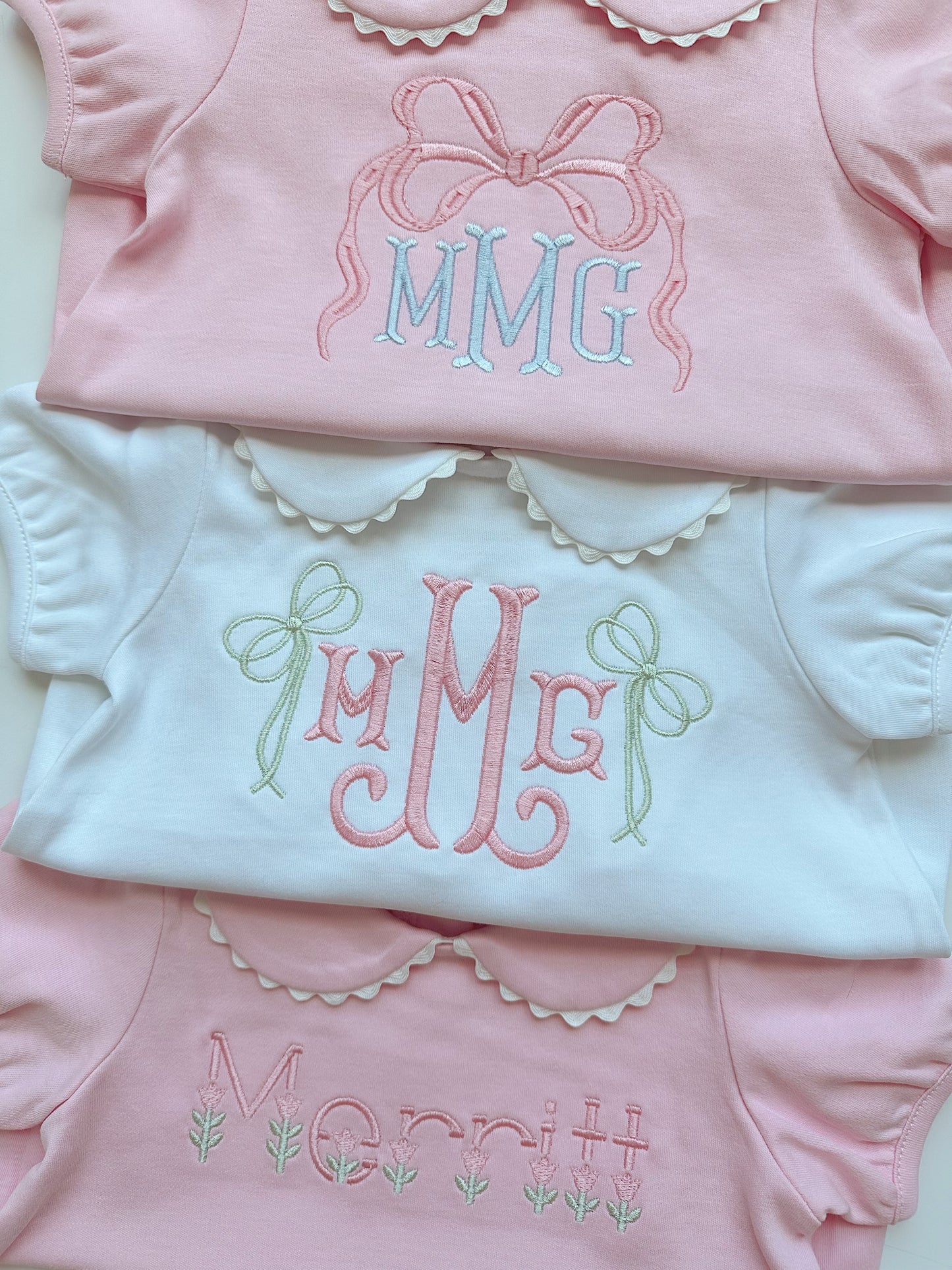 Scalloped collar bubble
