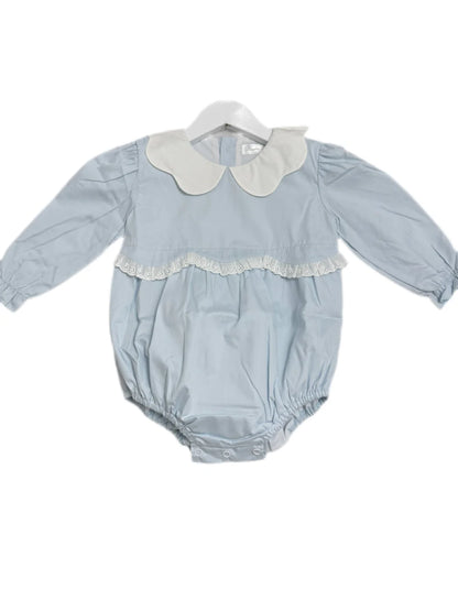 Grace blue lace bubble