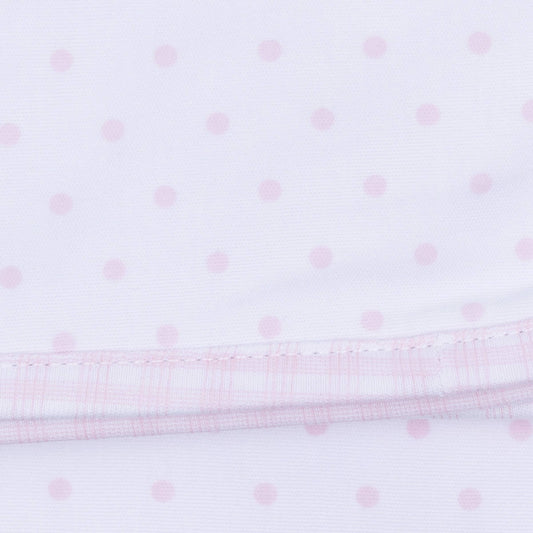 Gingham Dots Smocked Gown