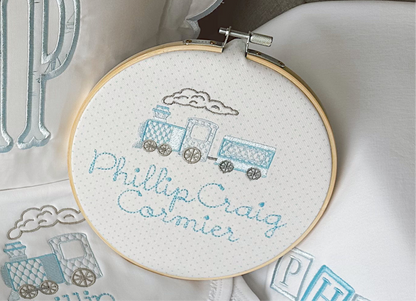 Newborn announcement card