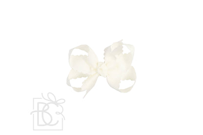 SCALLOPED EDGE BOW