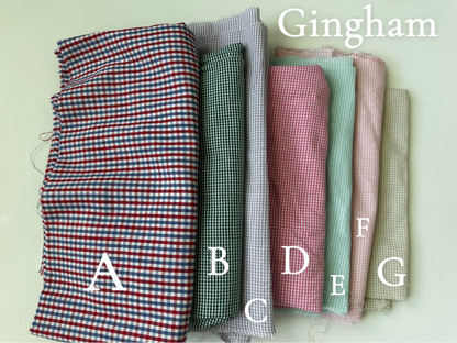Gingham roll neck sweater