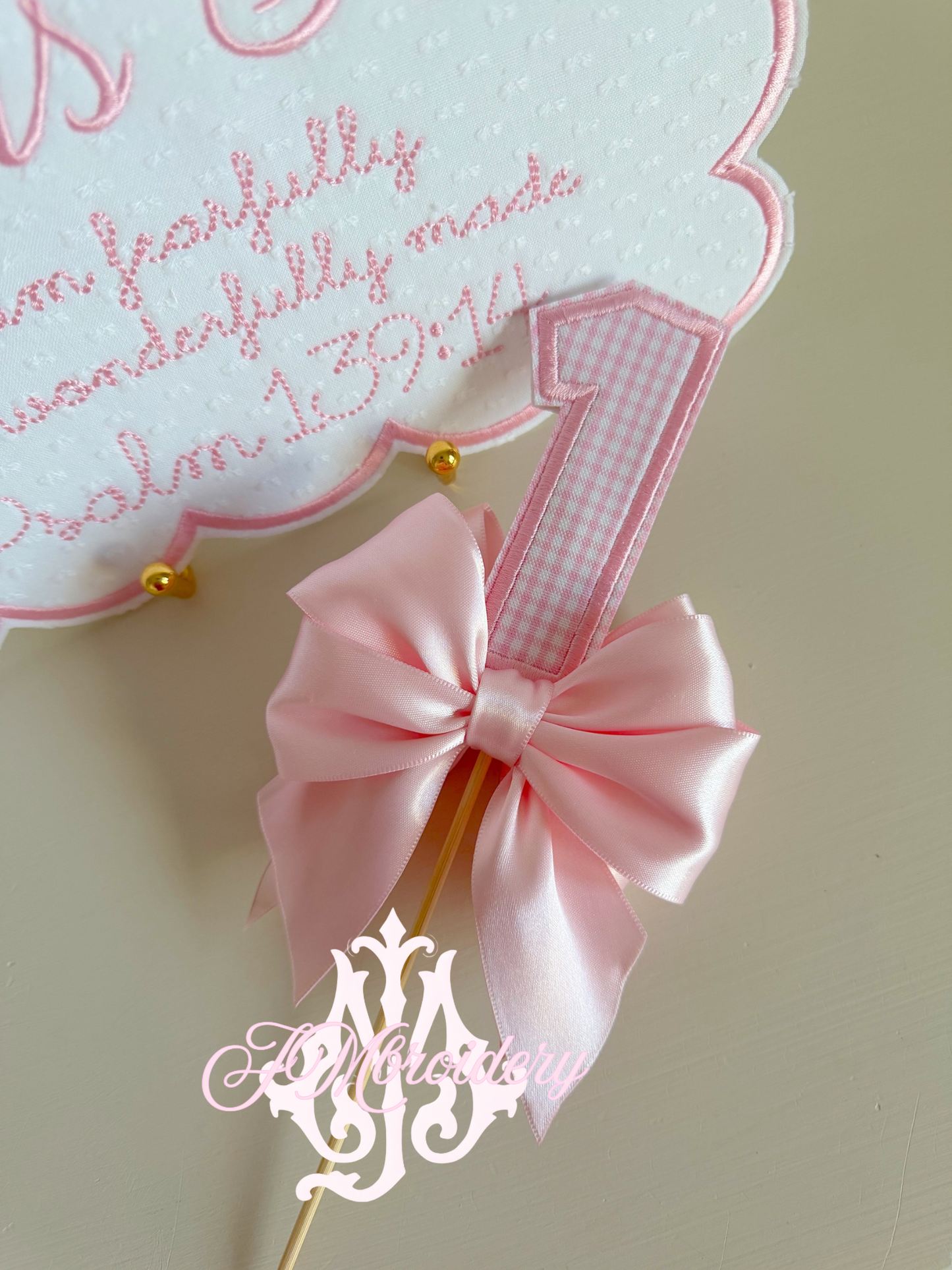 Birthday cake topper