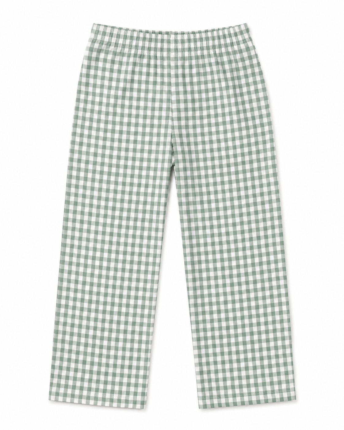 Gingham Knit Pants
