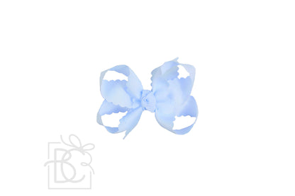 SCALLOPED EDGE BOW