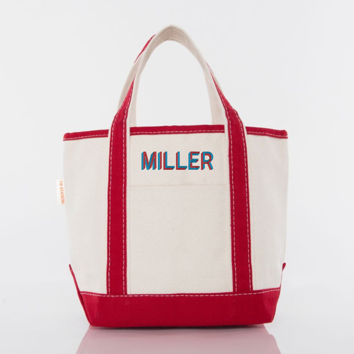 Valentine Mini Canvas Tote - boy