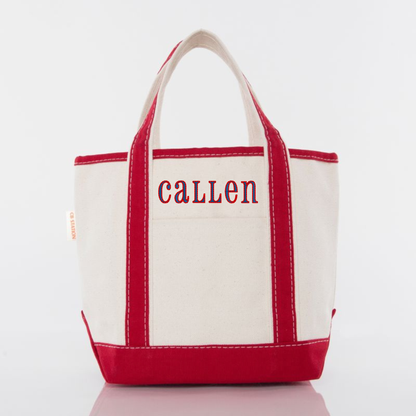 Valentine Mini Canvas Tote - boy
