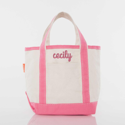 Valentine Mini Canvas Tote