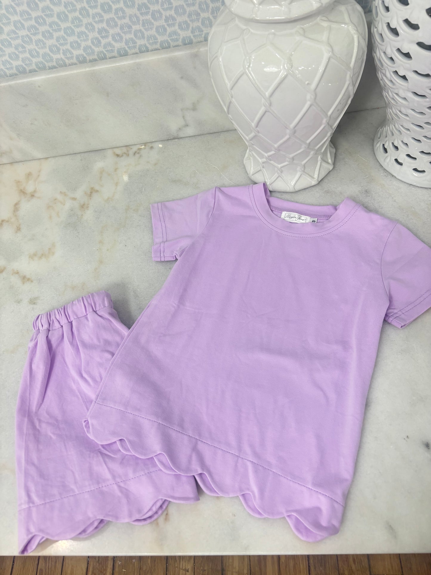 Mom Match Cotton Short Set