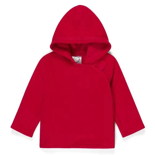 Velcro tab fleece coat