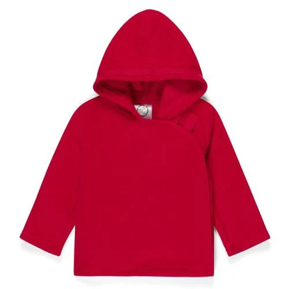 Velcro tab fleece coat
