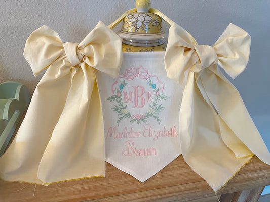 Newborn hospital banner