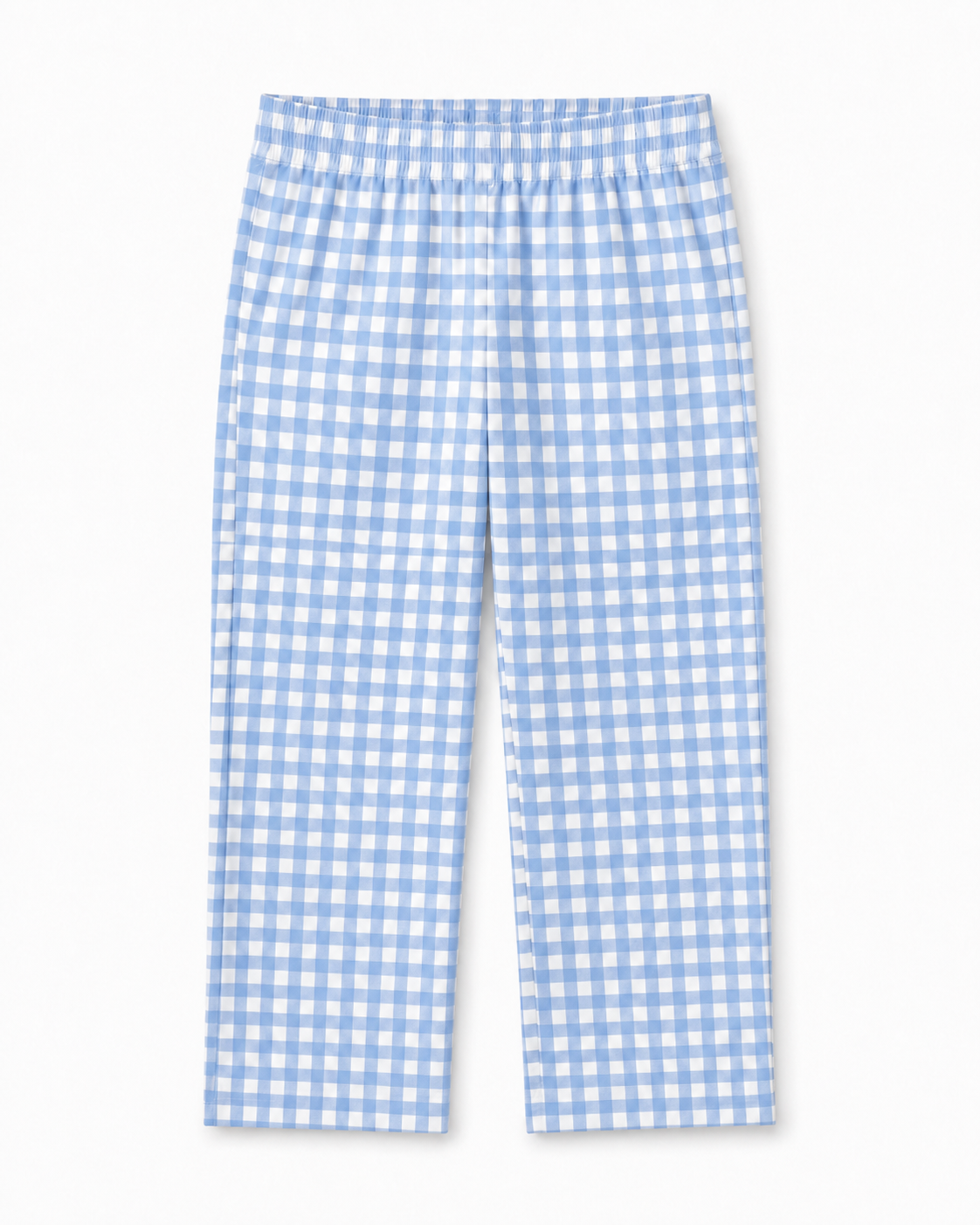 Gingham Knit Pants