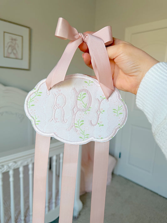 Floral Bow Holder