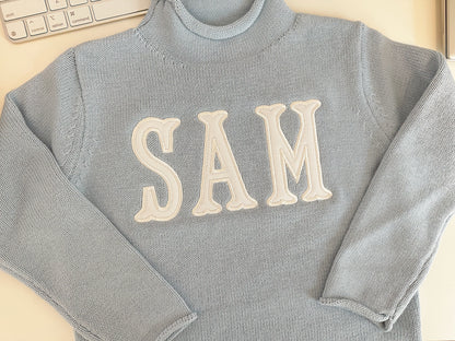 Solid rollneck sweater