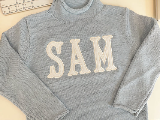 Solid rollneck sweater