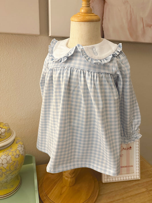 Catherine diaper set - light blue