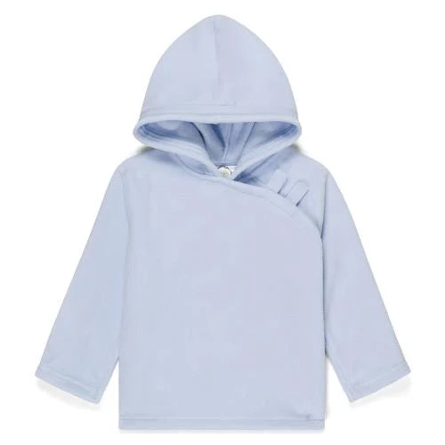 Velcro tab fleece coat