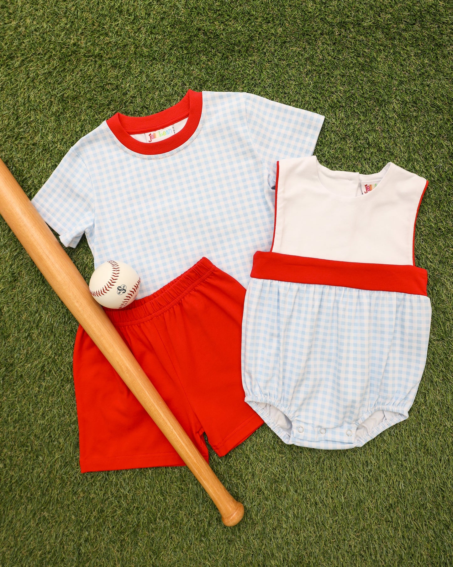 Graham Short Set- Southern Summer Gingham