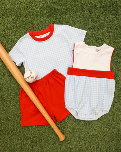 Graham Short Set- Southern Summer Gingham