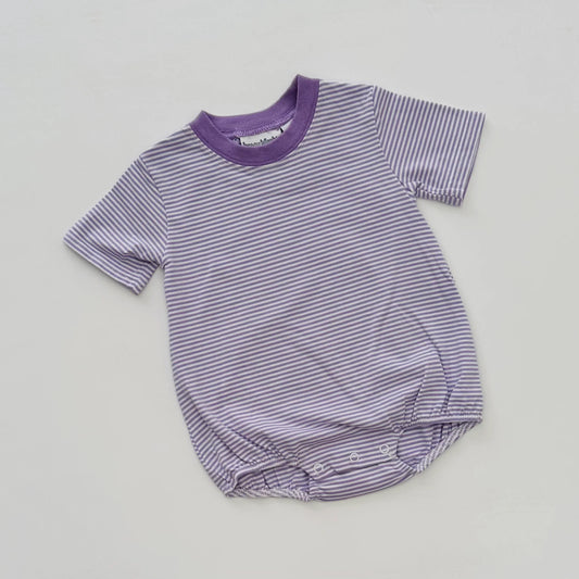 Tiger Knit Striped Bubble