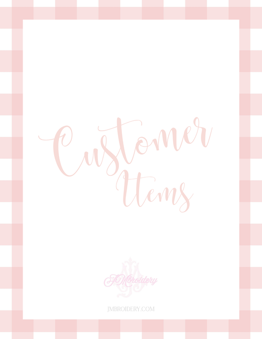 Customer item