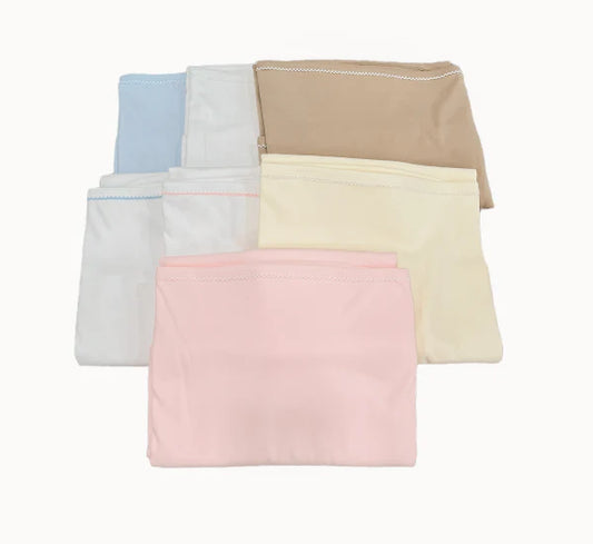 Picot trim blanket