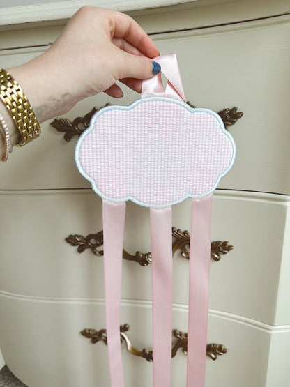 Toile bow holder