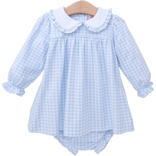 Catherine diaper set - light blue