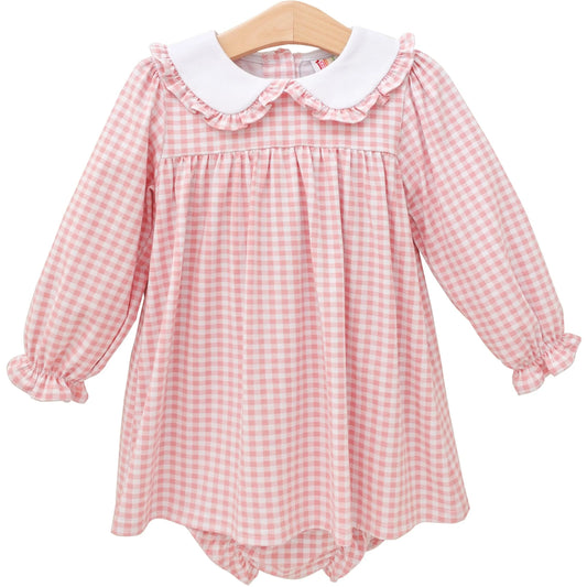 Catherine diaper set - light pink