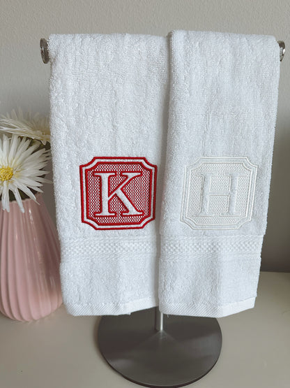 The Embossed Hand Towel