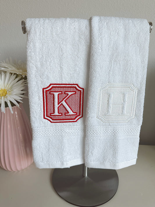 The Embossed Hand Towel